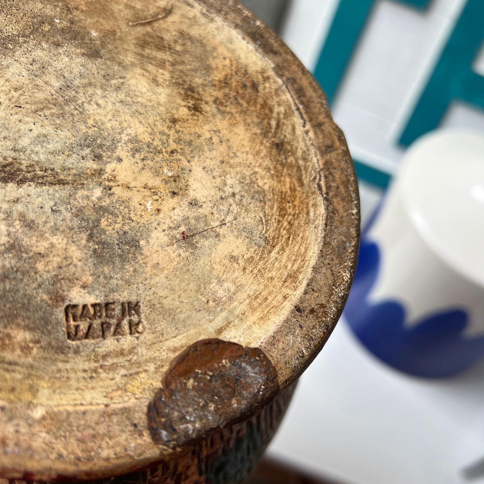 1970s Japanese Pottery Vase - 6