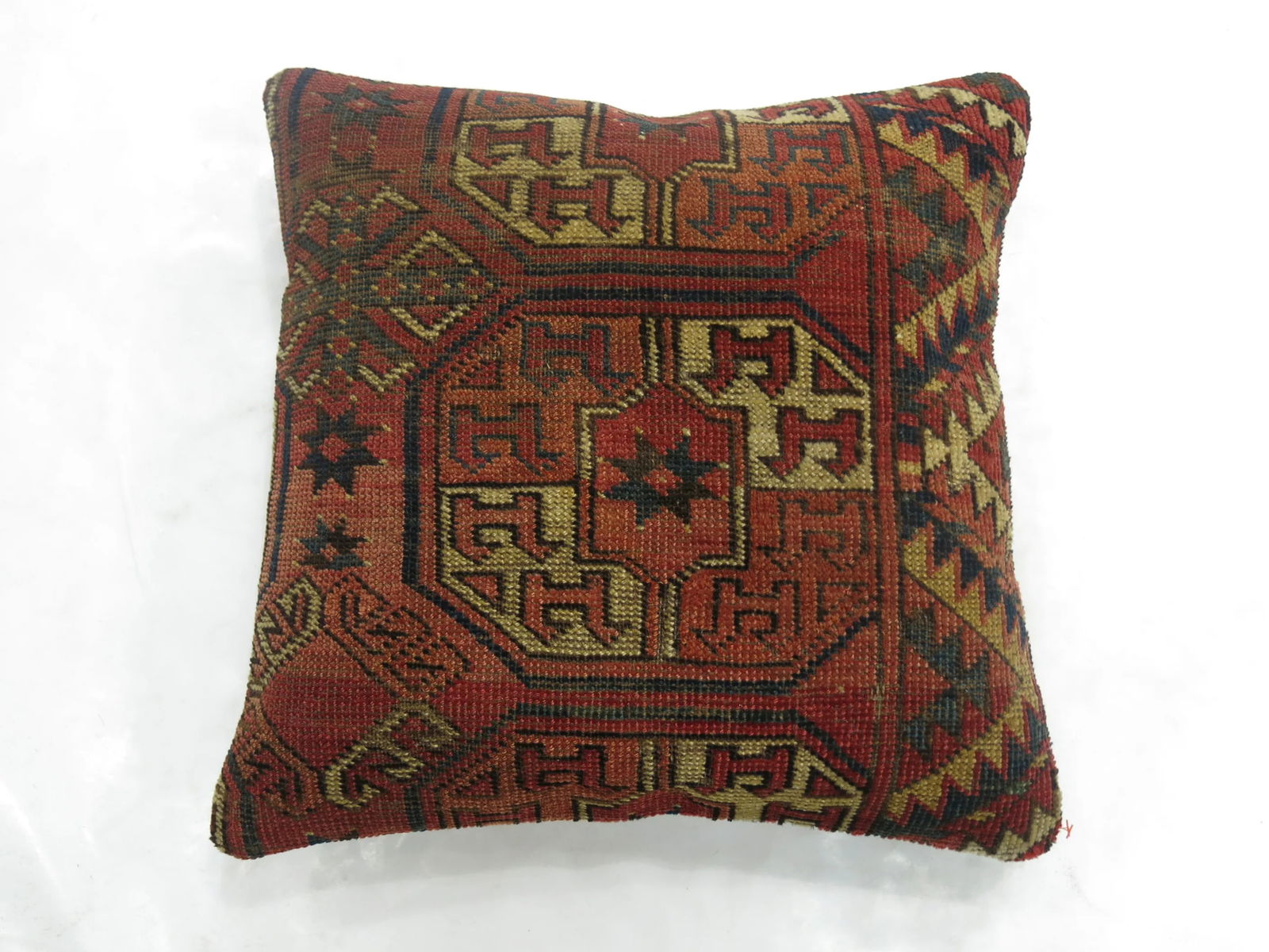 Mid 19th Century Turkeman Rug Pillow - 3