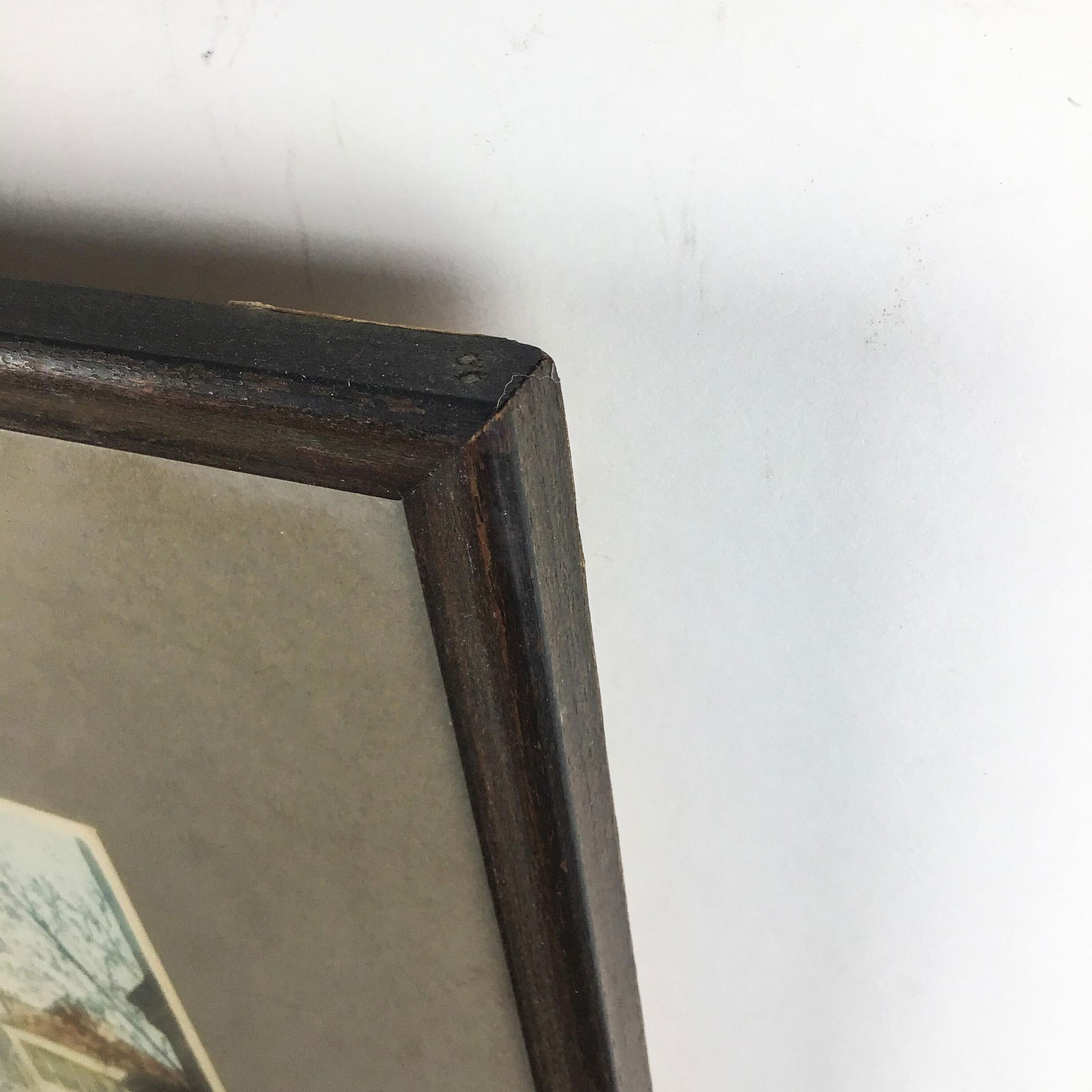 Mid Century Framed European Etched Prints or Pencil Drawings Under Glass. - 6