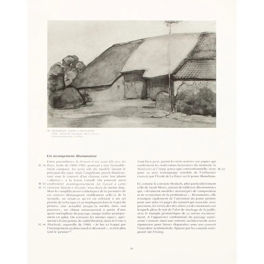 1991 After Piet Mondrian "Portrait of a Girl With Flowers", Full-Color Parisian Print - 5