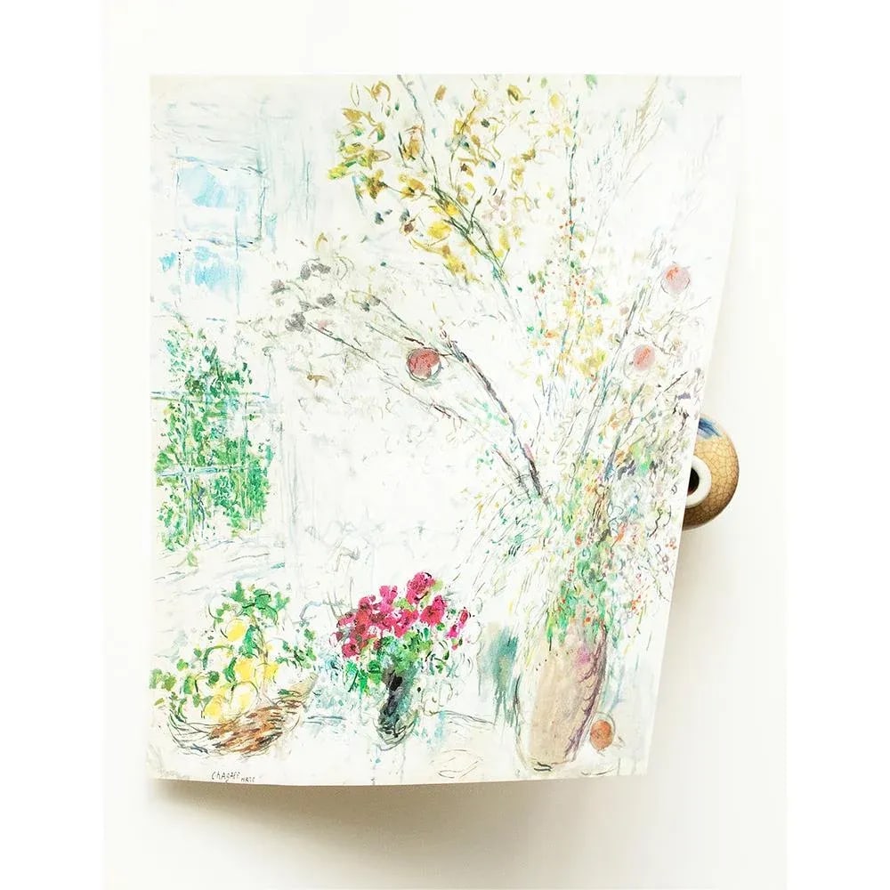 1972 After Marc Chagall "Lunaria", Full-Color Parisian Print - 4