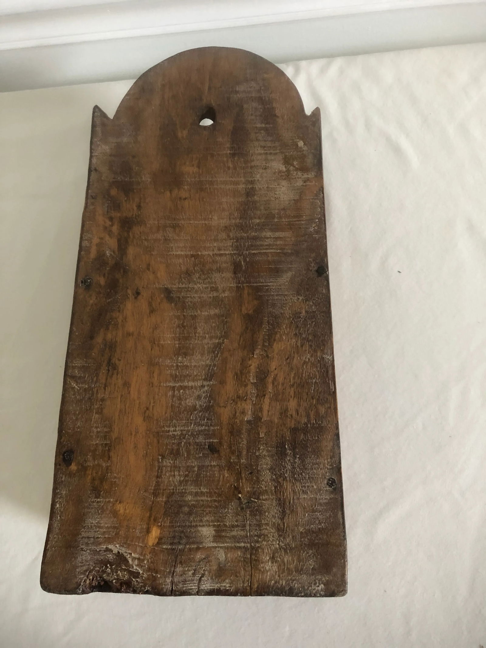 19th Century Primitive Clock Holder Box - 6