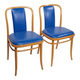 Pr. Bentwood Cafe Style Chairs by Quebec 69 After Hoffmann for Thonet C. 1970's
