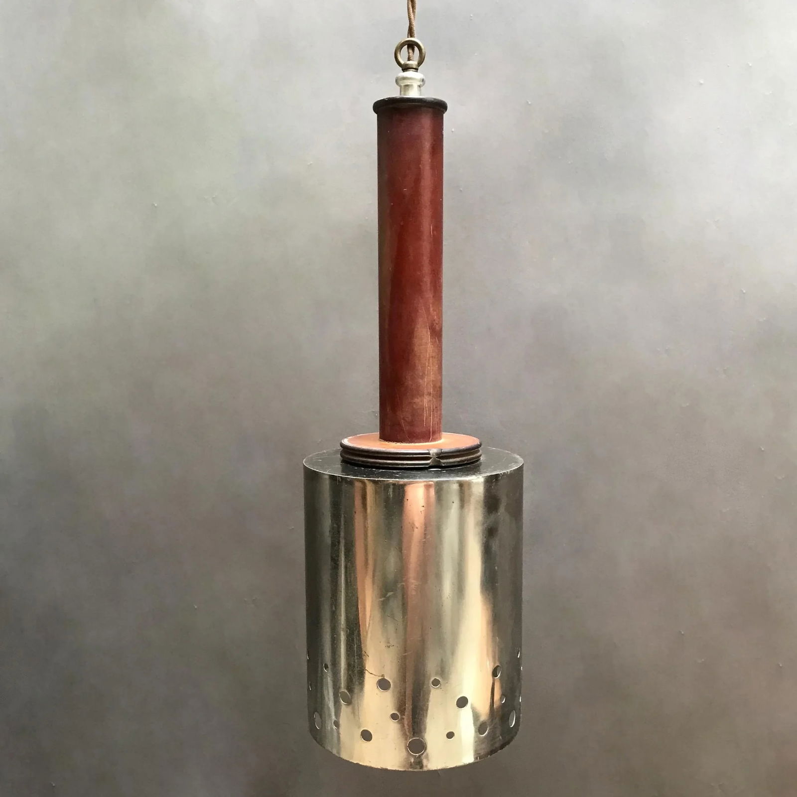 Custom Industrial Cylinder Pendant Light - 3