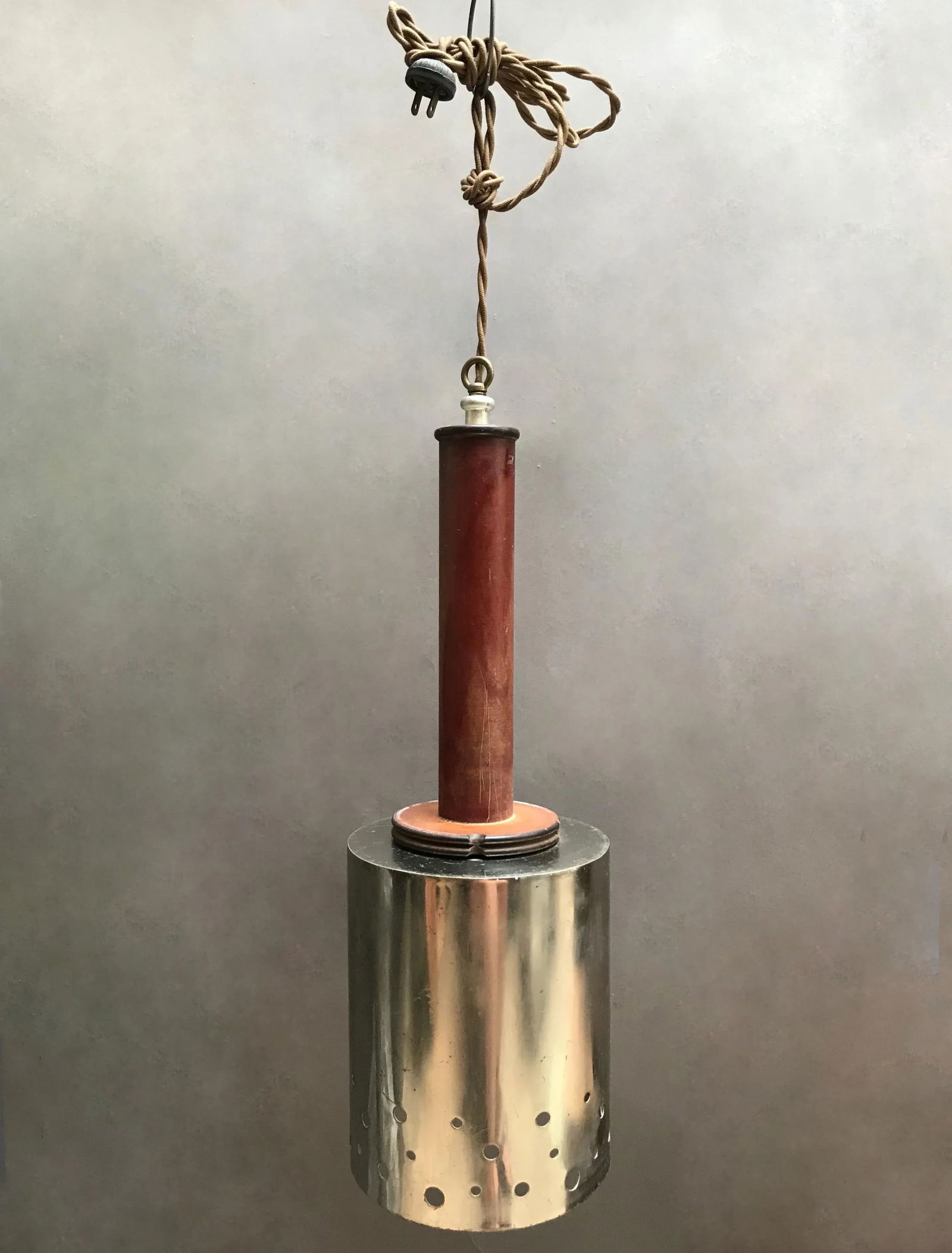 Custom Industrial Cylinder Pendant Light - 7