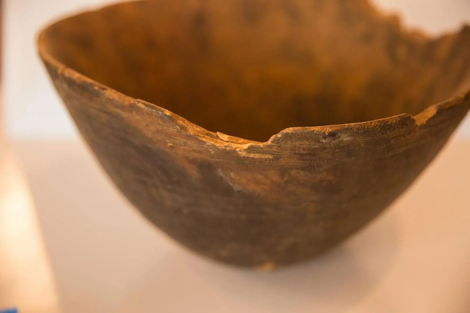 Vintage African Wooden Bowl - 4
