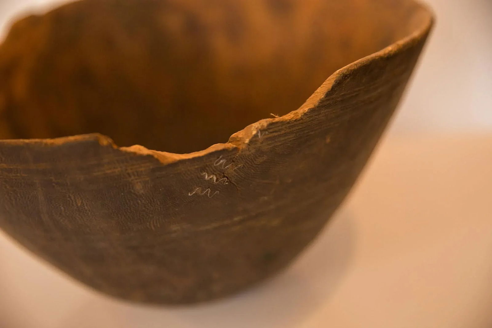 Vintage African Wooden Bowl - 6