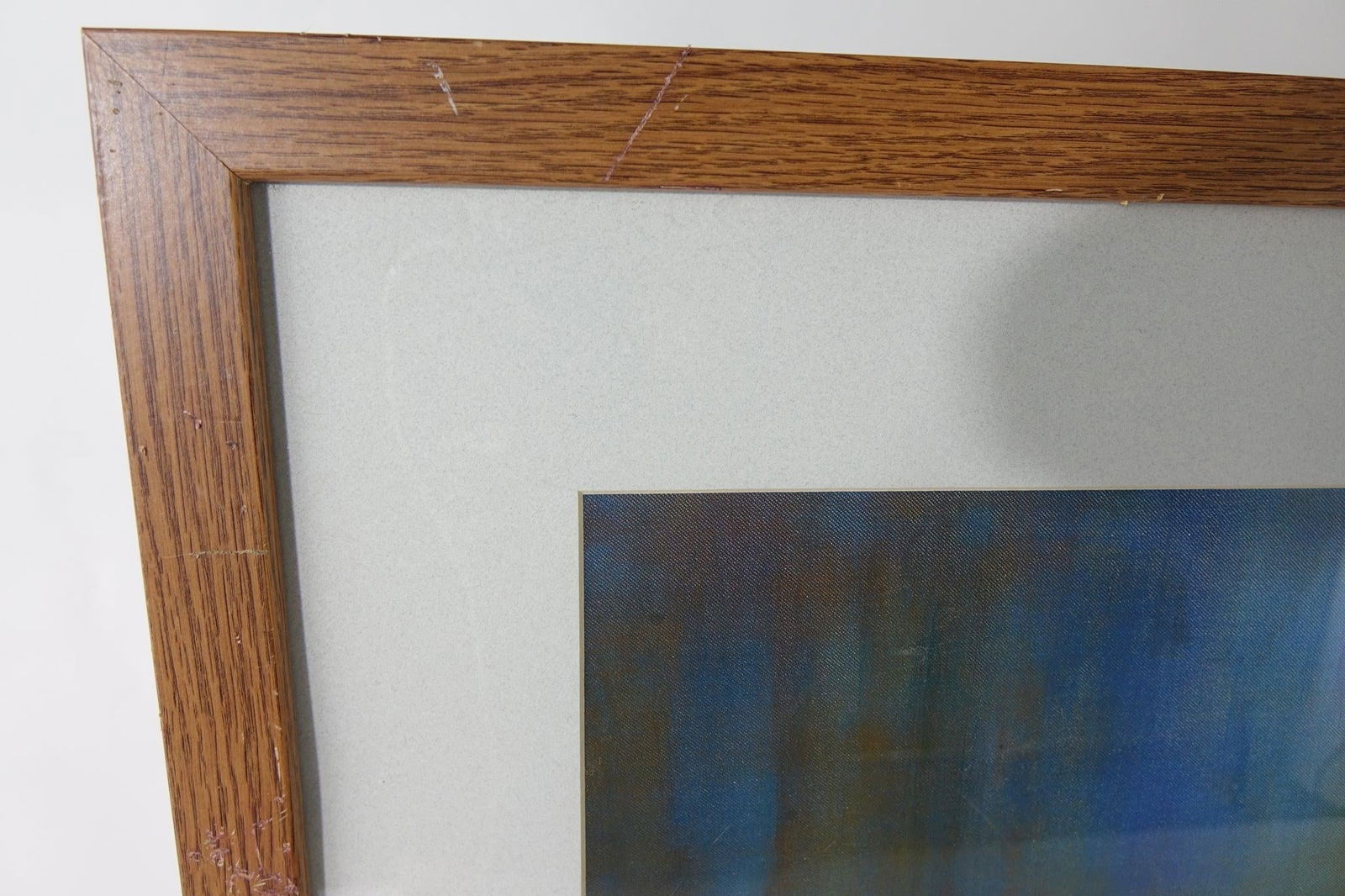 Late 20th Century Abstract Reproduction Print of Original Oil Painting - 2