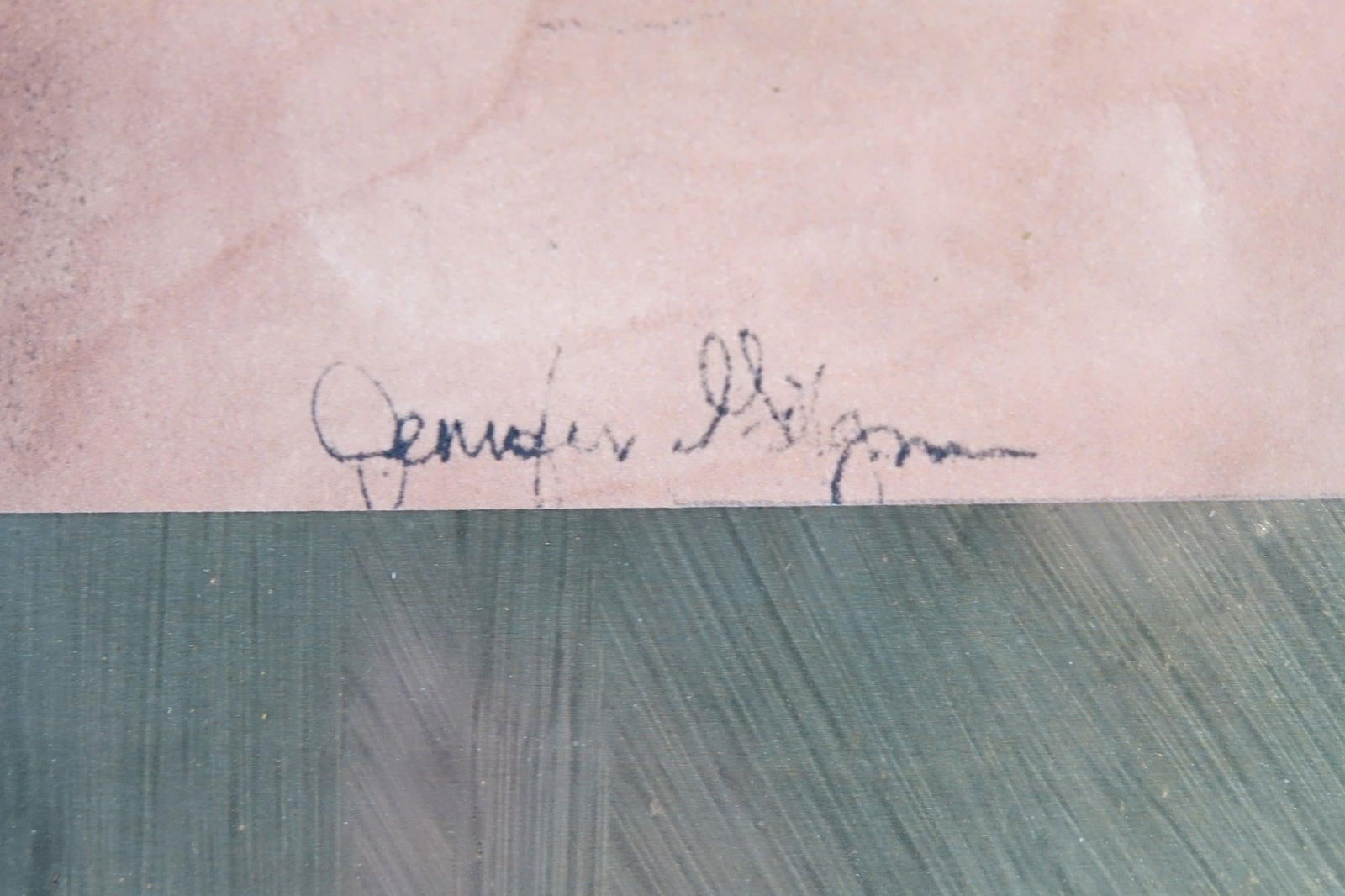 Late 20th Century Still Life Large Print of an Original Mixed Media Piece Signed - 6