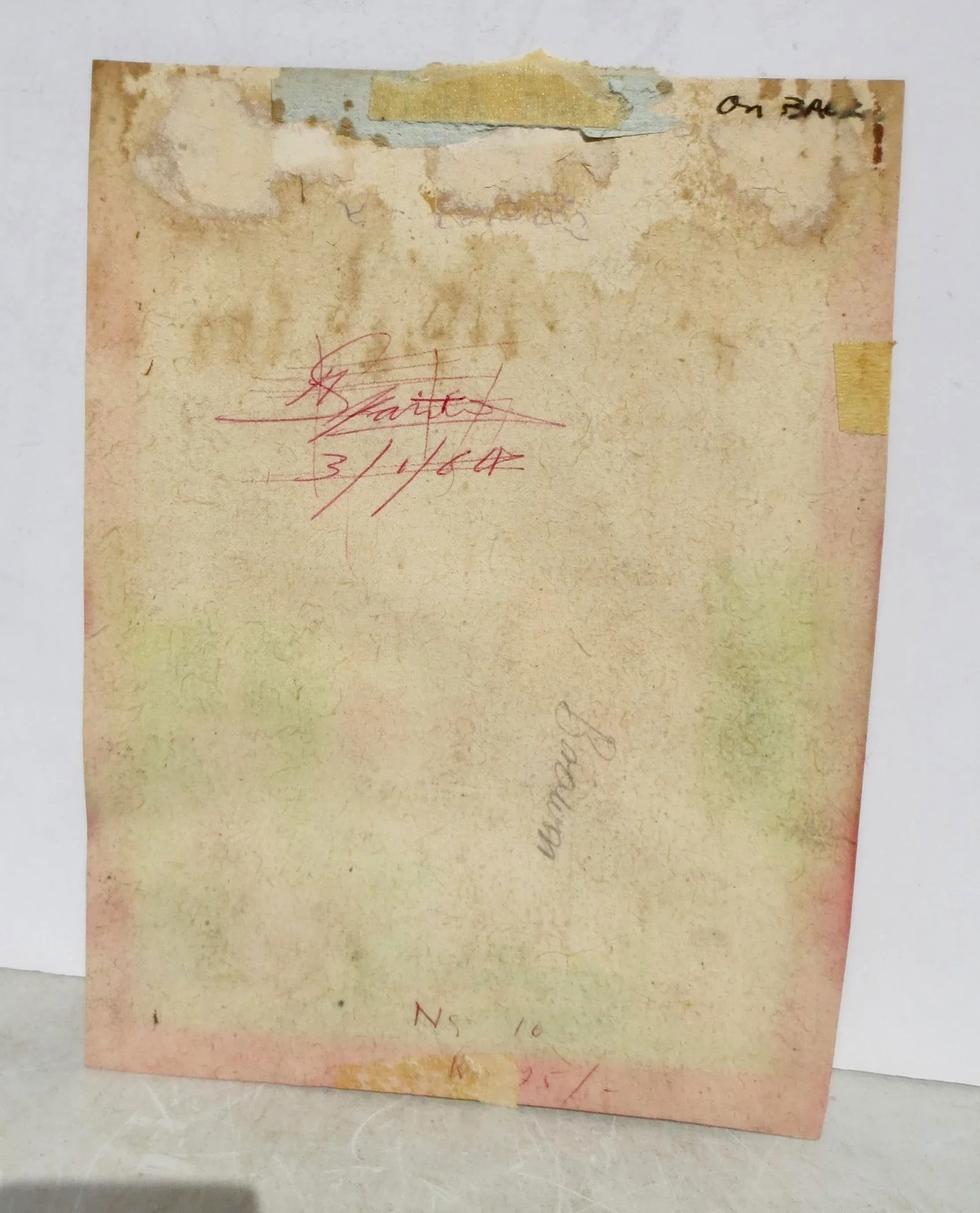 Pushtimarg Gauche Painting of Fokelore Date 1964 - 4