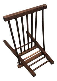 1950s Scandinavian Style Wooden Display Rack