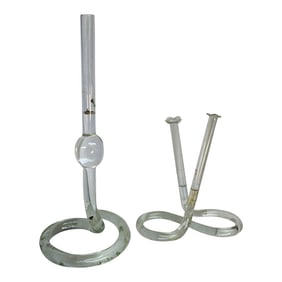 Vintage Propagation Snake Vases – a Pair