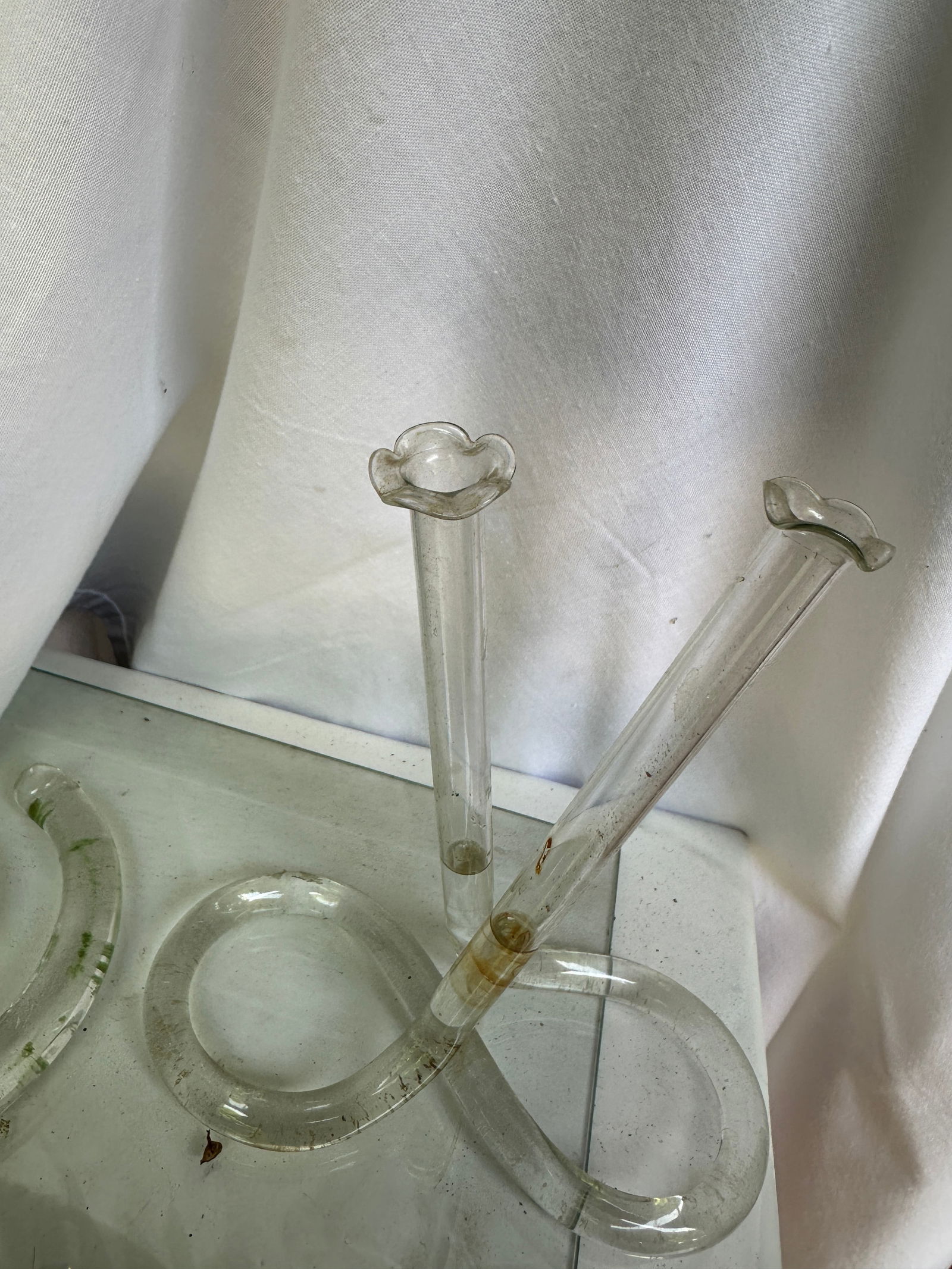 Vintage Propagation Snake Vases – a Pair - 7