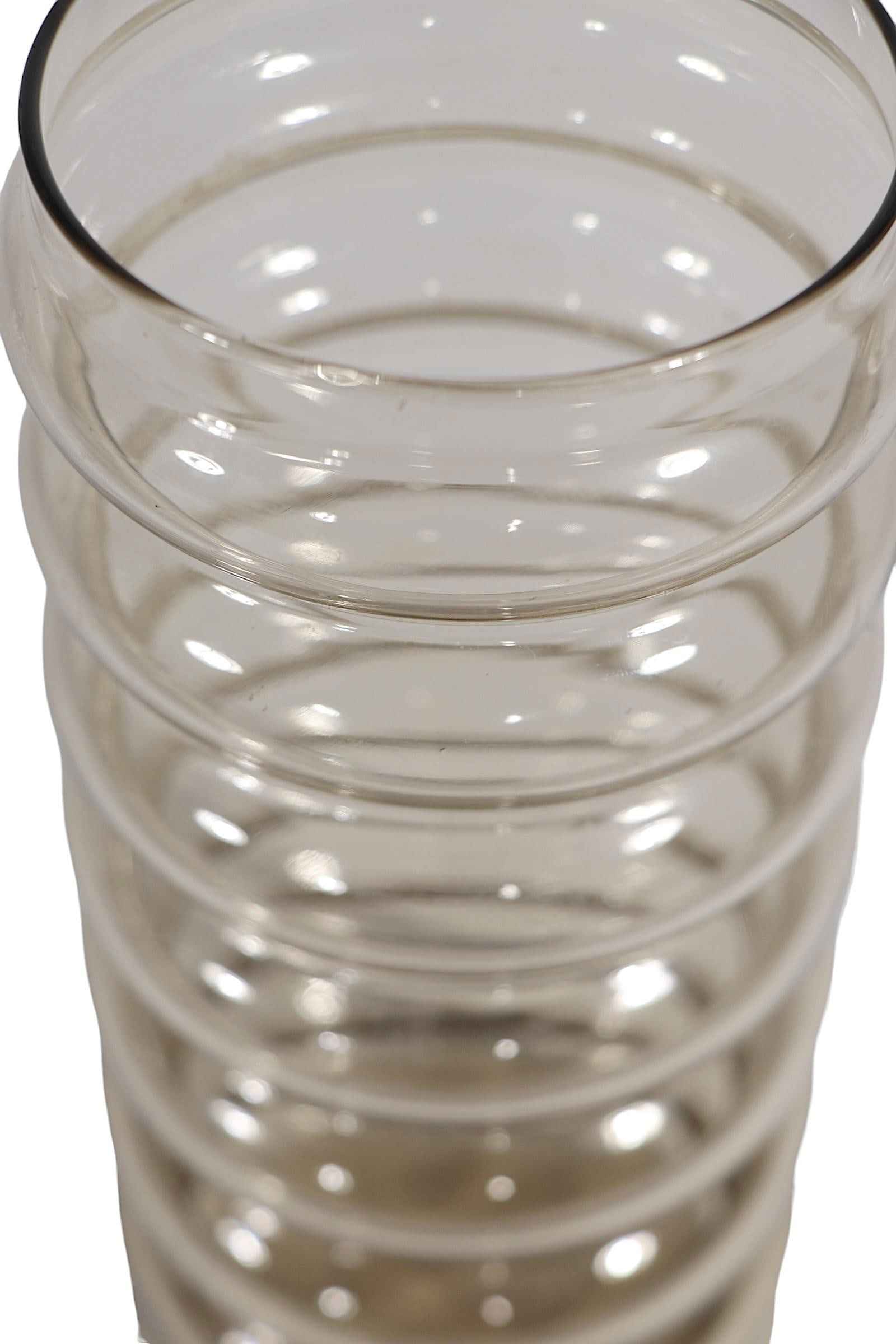 Jacob Bang Primula Bubble Glass Vase - 7