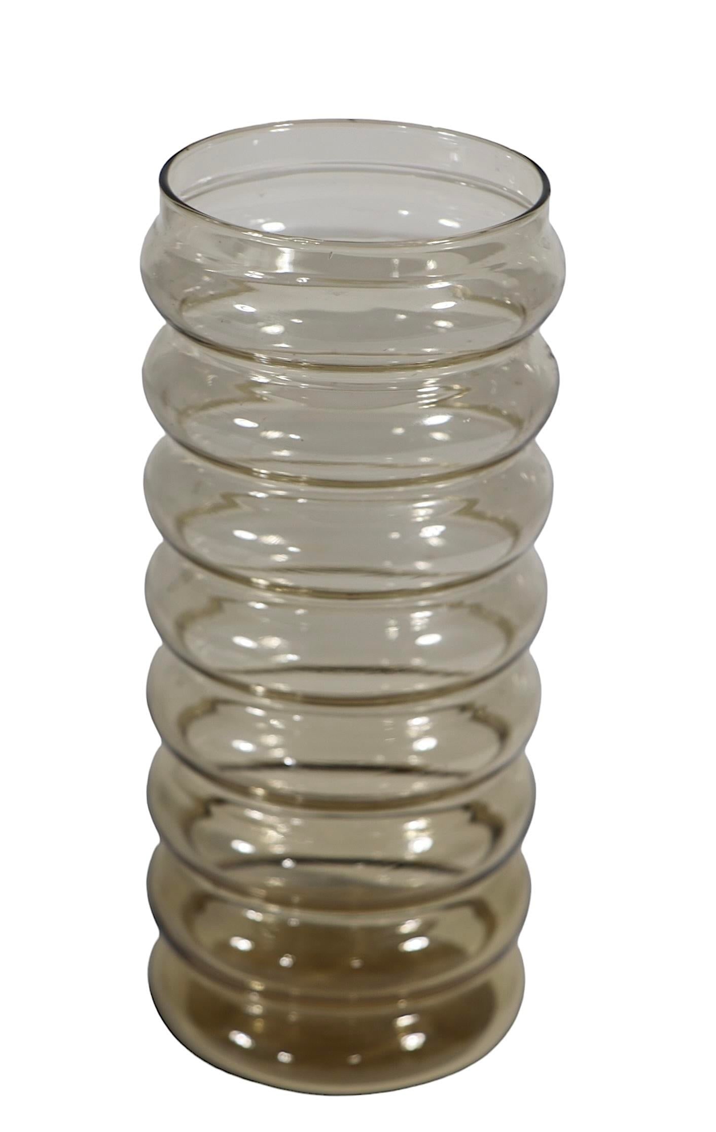 Jacob Bang Primula Bubble Glass Vase - 9