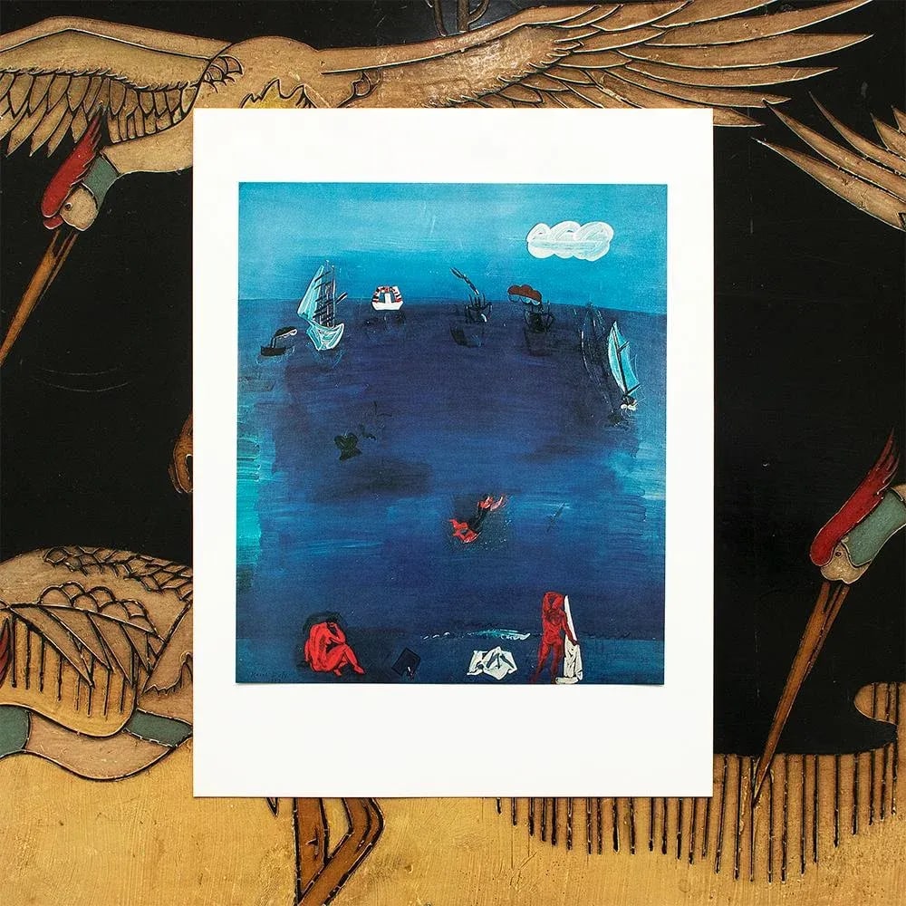 1970 After Raoul Dufy "The Mediterranean", Full-Color Parisian Print - 3
