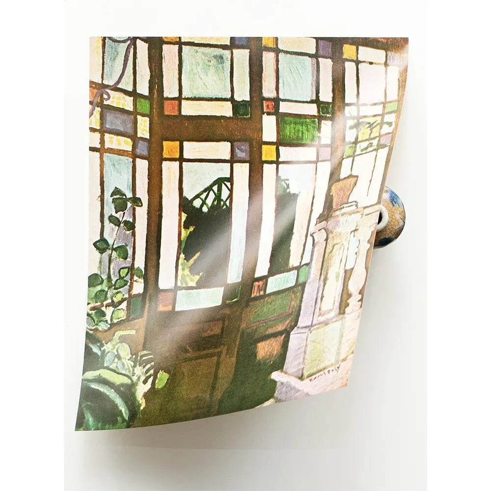 1970 After Raoul Dufy "Window With Coloured Glasses", Full-Color Parisian Print - 4