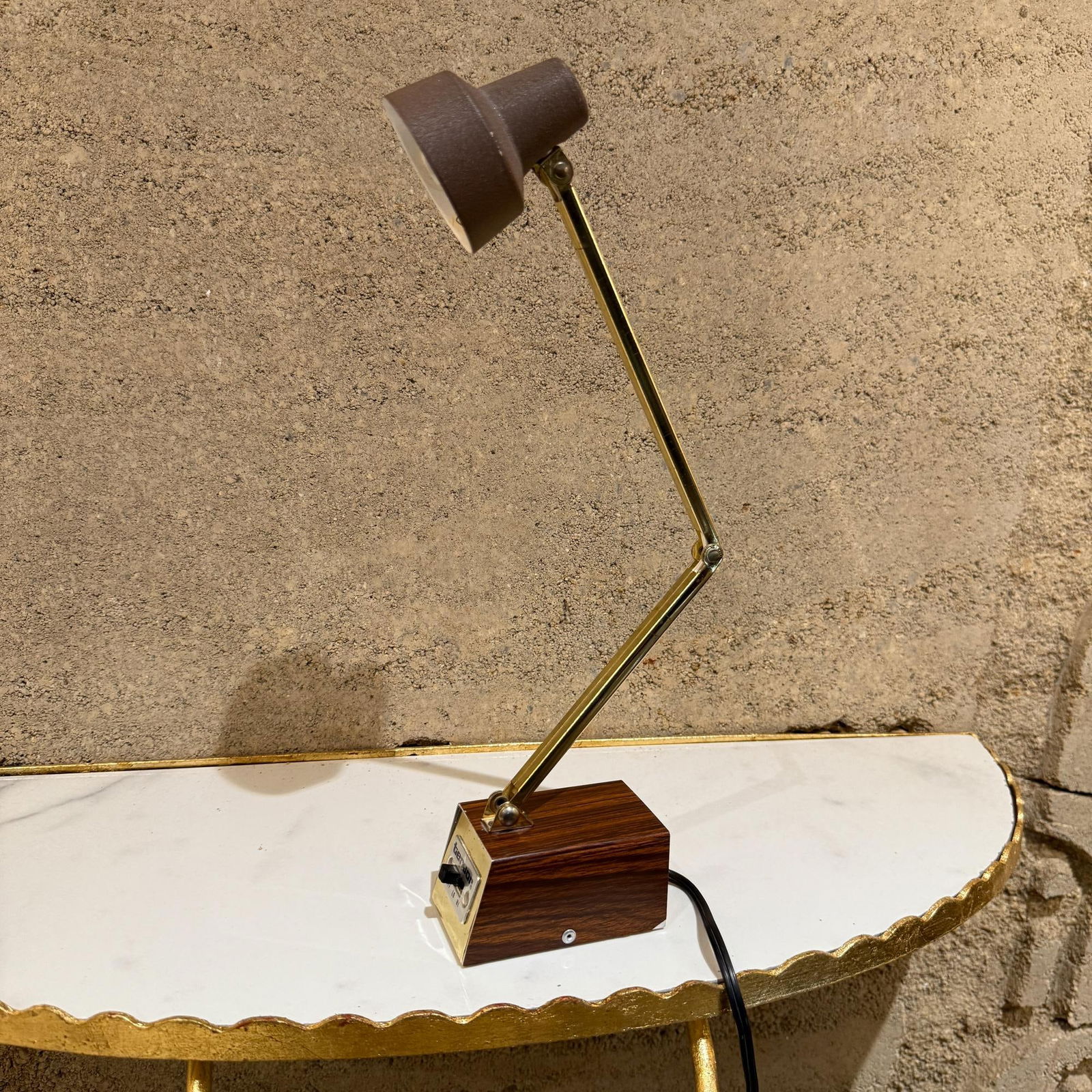 Mid-Century Modern Tensor Wood Desk Lamp Swivel High Intensity - 13