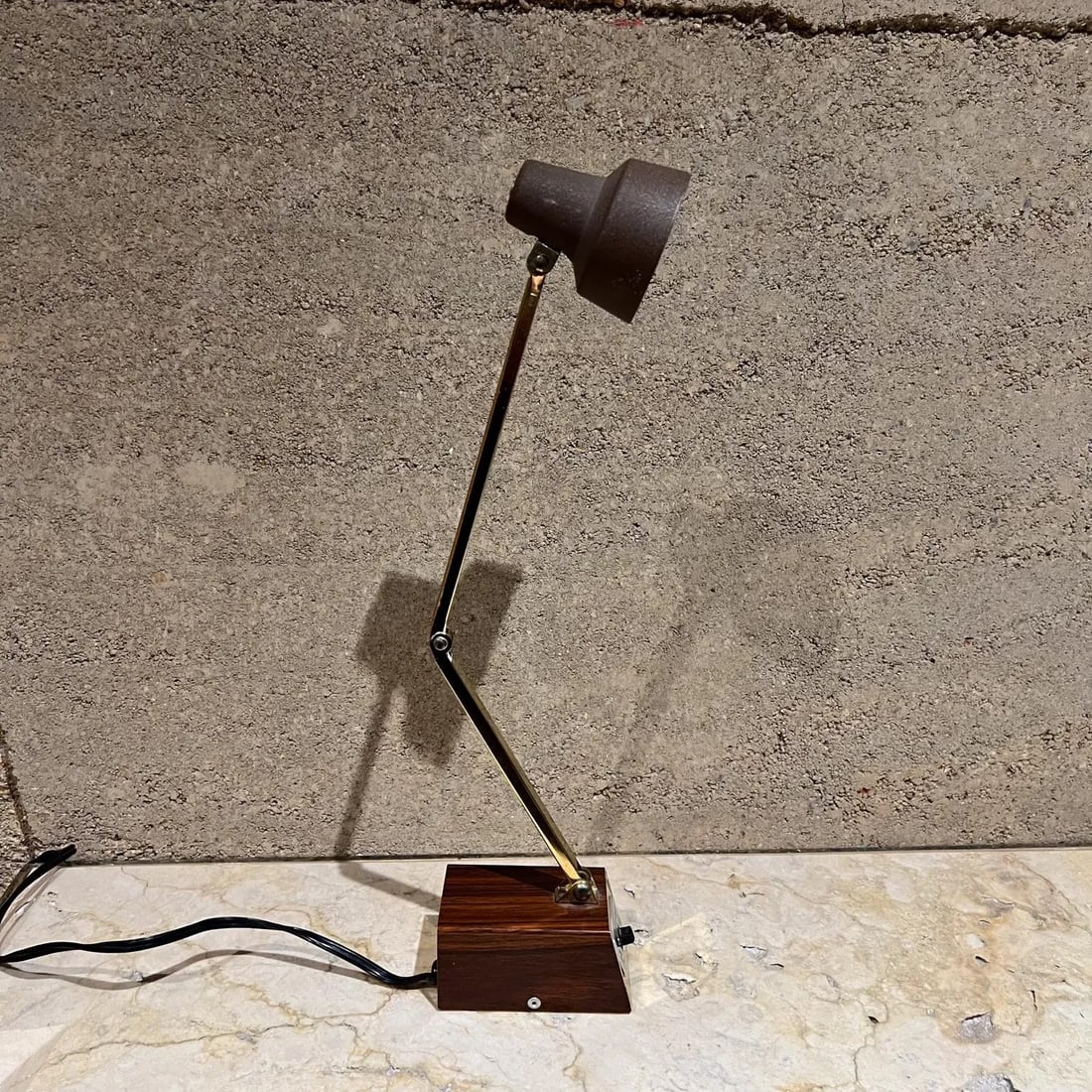Mid-Century Modern Tensor Wood Desk Lamp Swivel High Intensity - 6