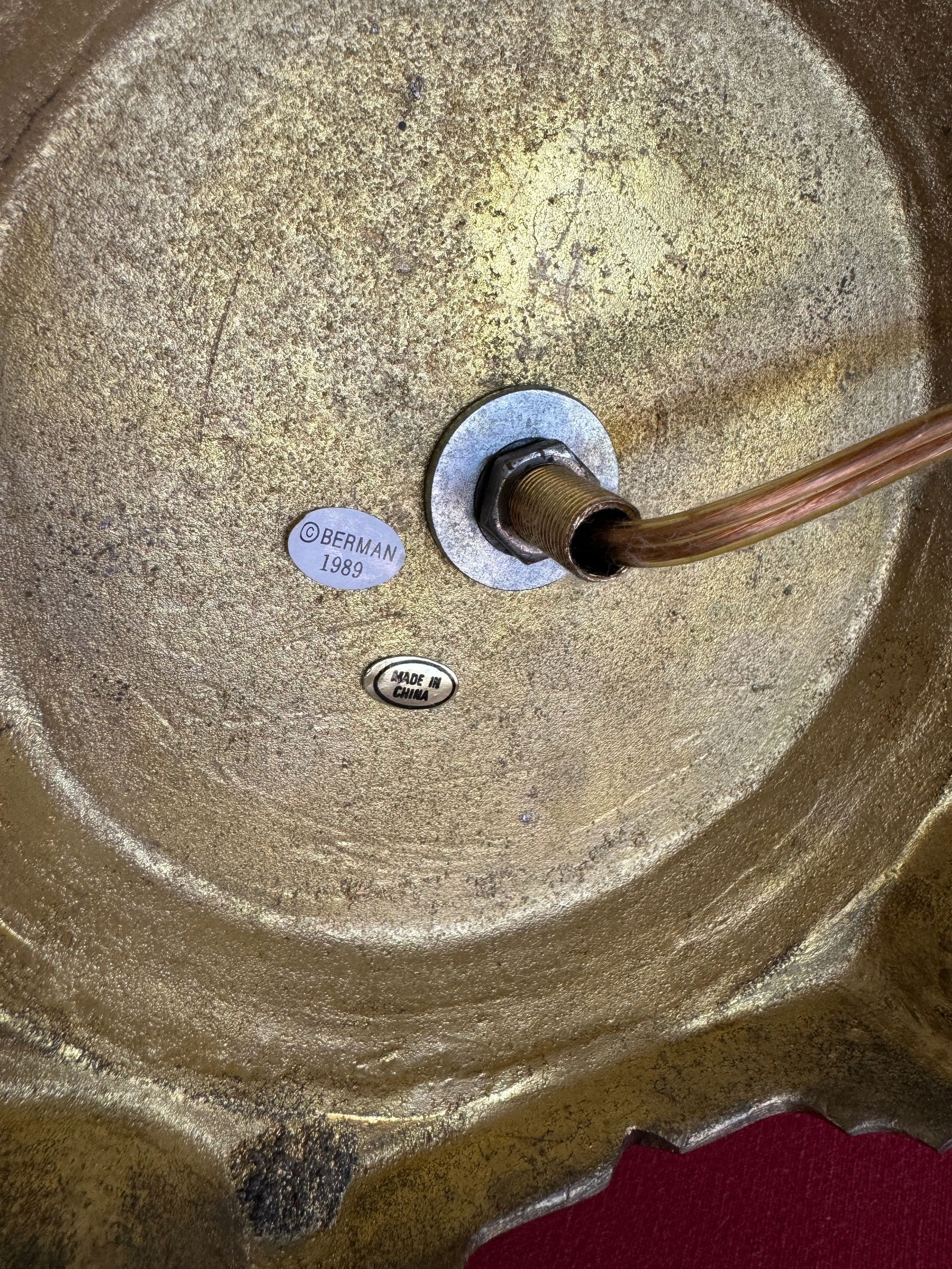 1990s Vintage Bohemia Crystal Table Lamps - Set of Two - 12