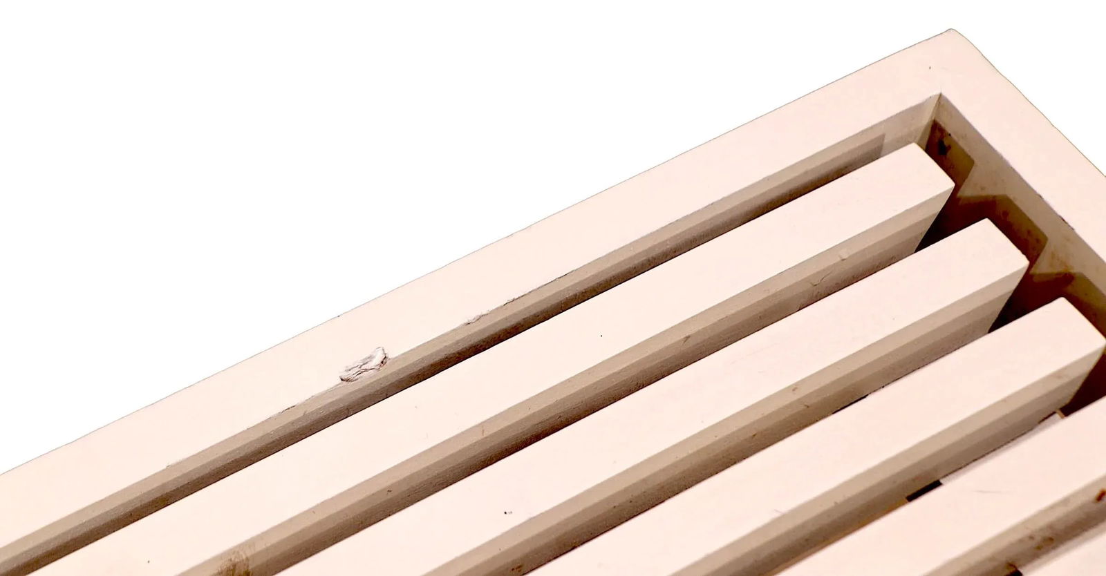 Mid Century Slat Bench Coffee Table C 1950/60's - 7