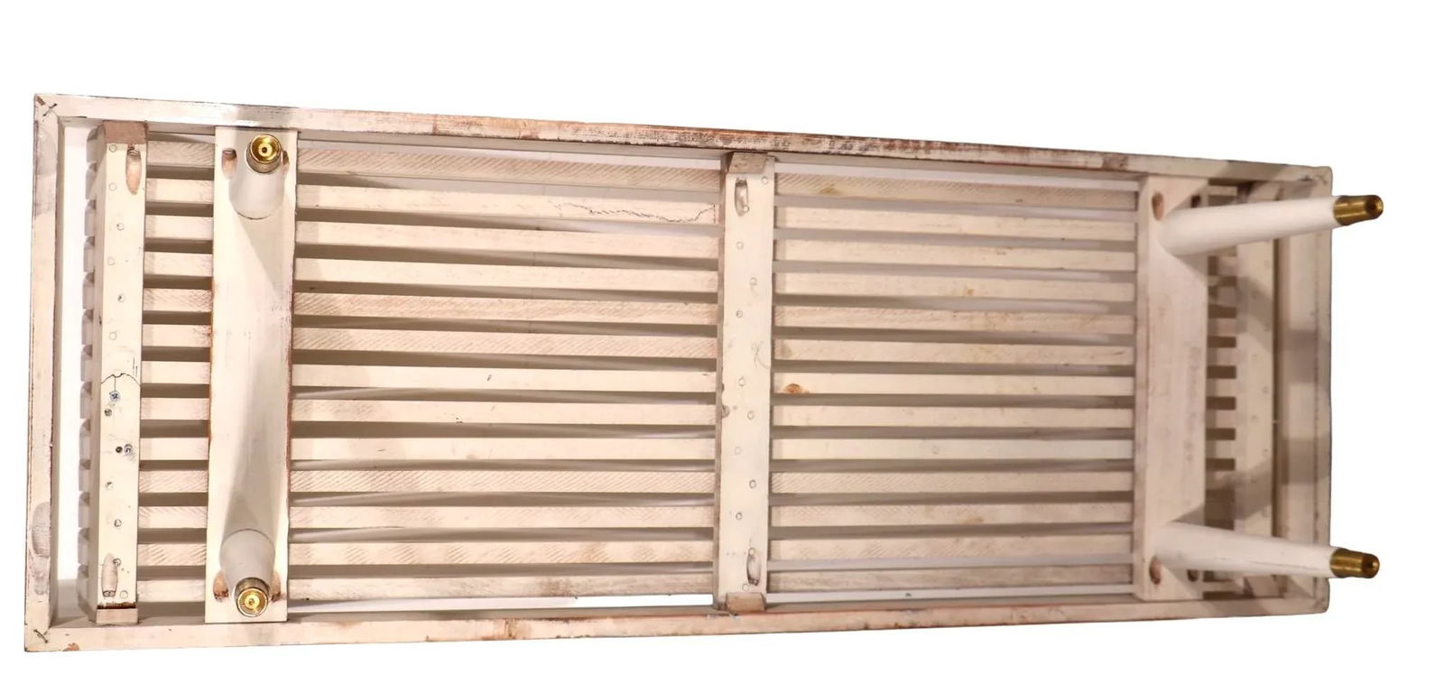 Mid Century Slat Bench Coffee Table C 1950/60's - 8