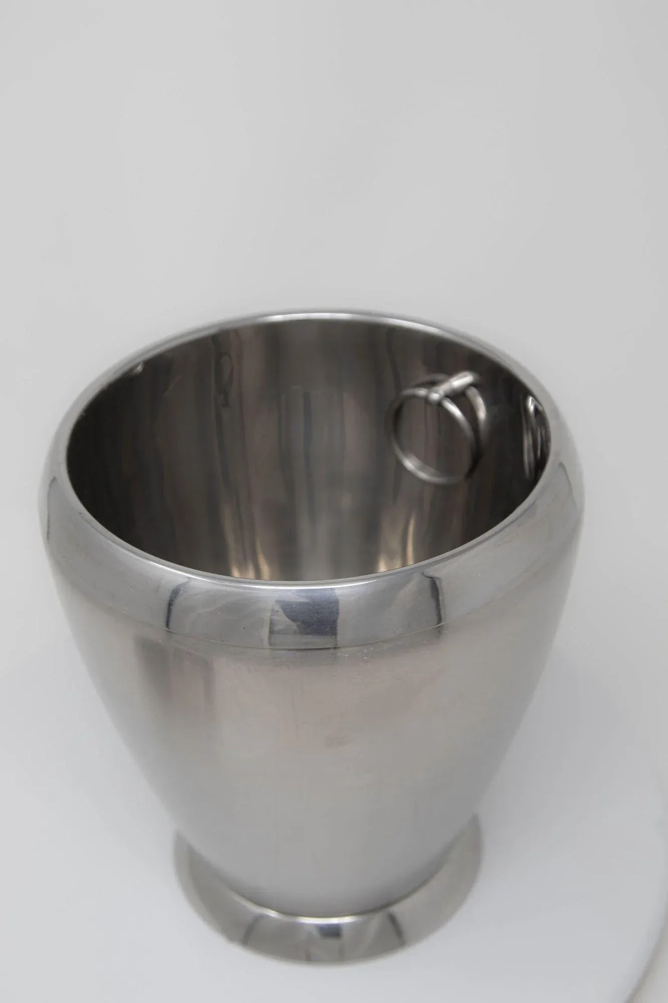 Villeroy and Boch Bogart Chrome Ice Bucket With Liner and Lid - 11