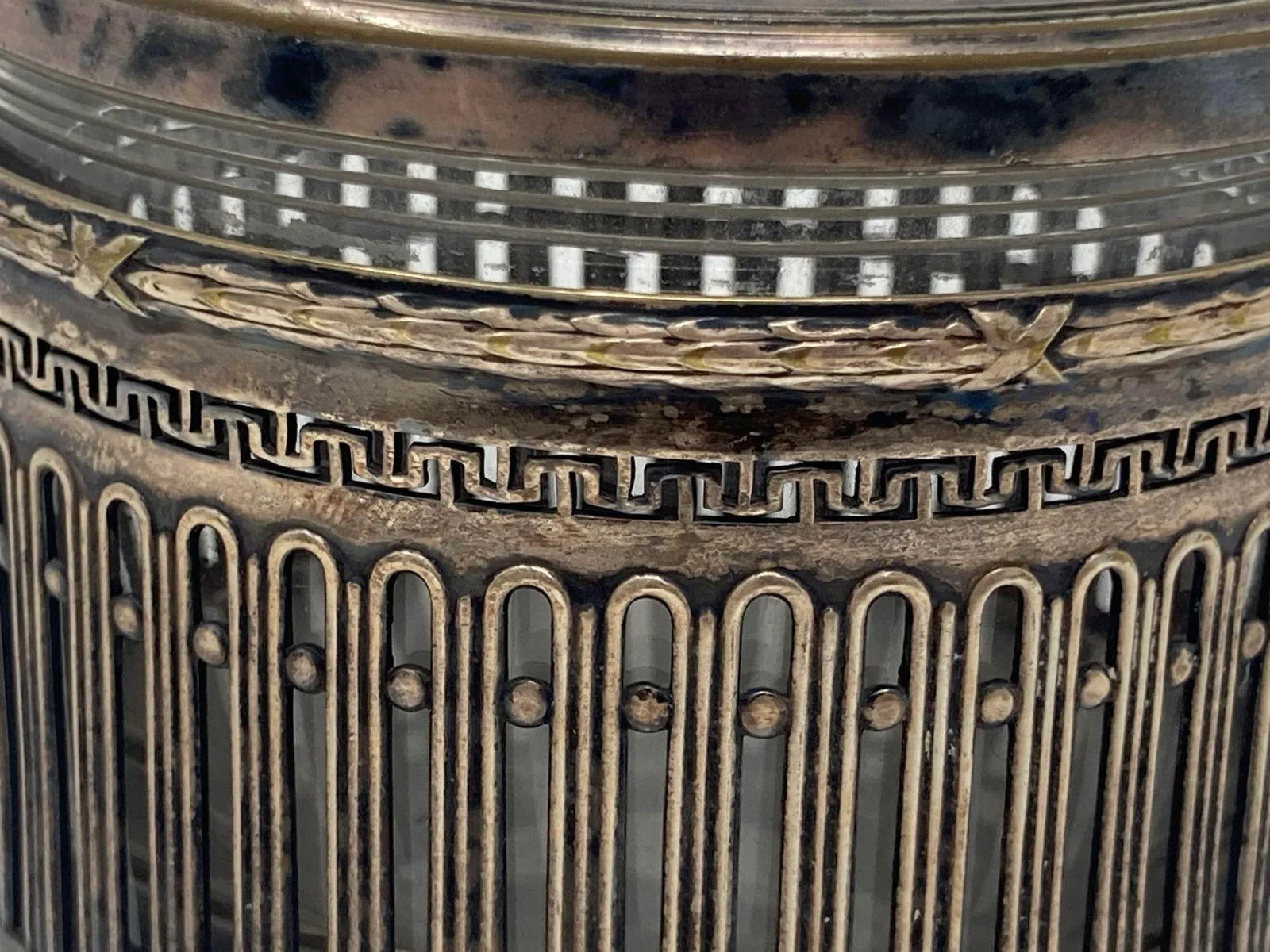 Wmf German Art Deco Round Silver Plated Box 1910s - 5