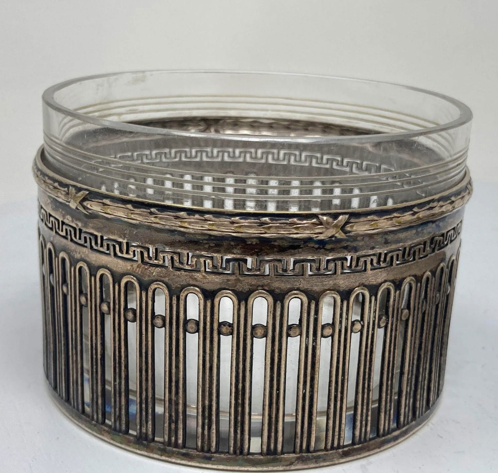 Wmf German Art Deco Round Silver Plated Box 1910s - 8