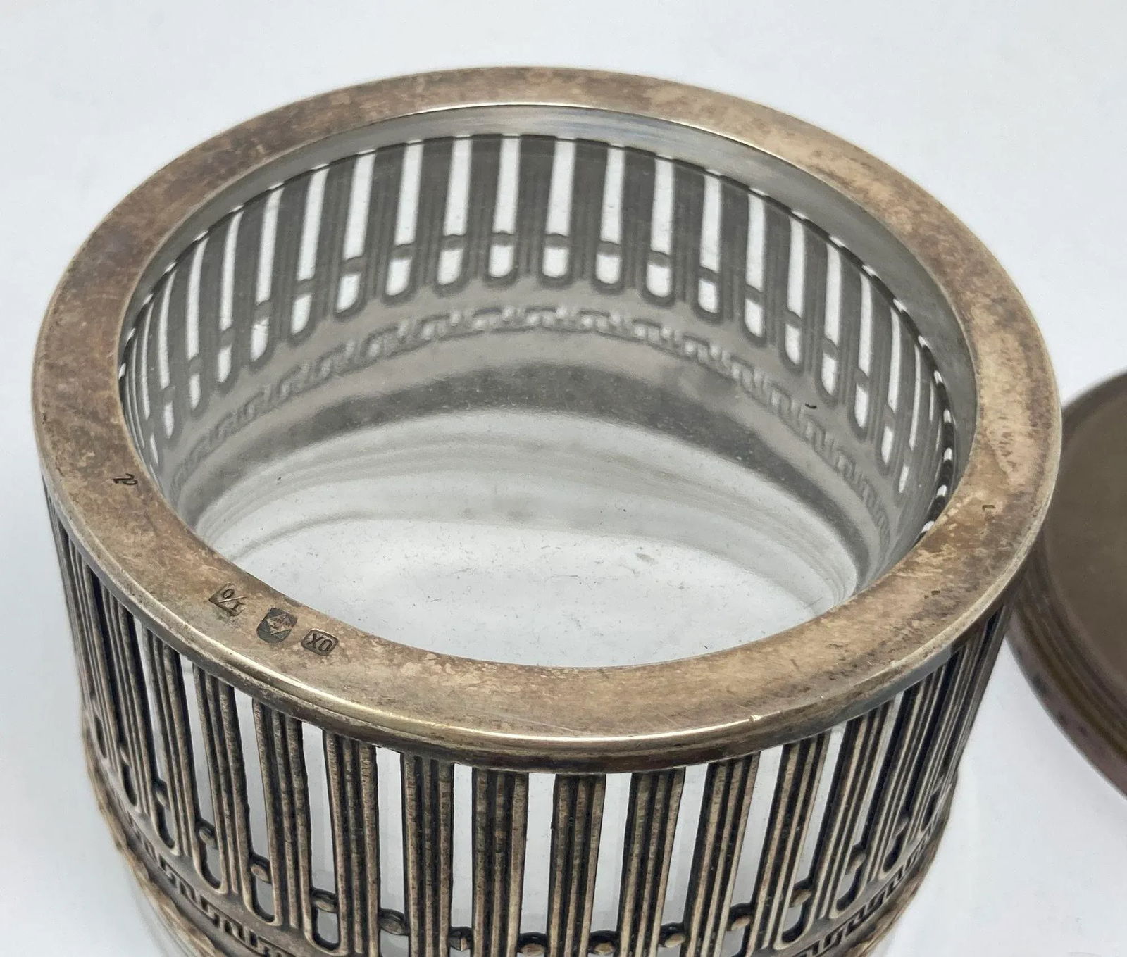 Wmf German Art Deco Round Silver Plated Box 1910s - 9