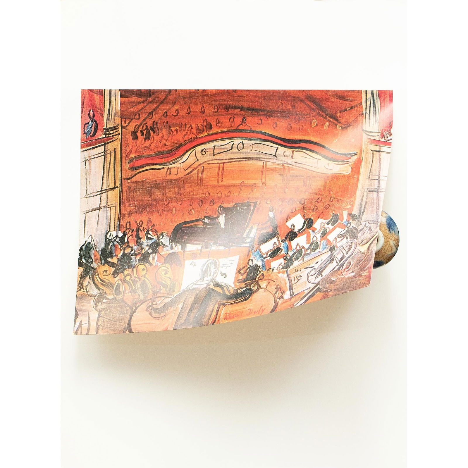 1970 After Raoul Dufy "The Red Concert", Full-Color Parisian Print - 4