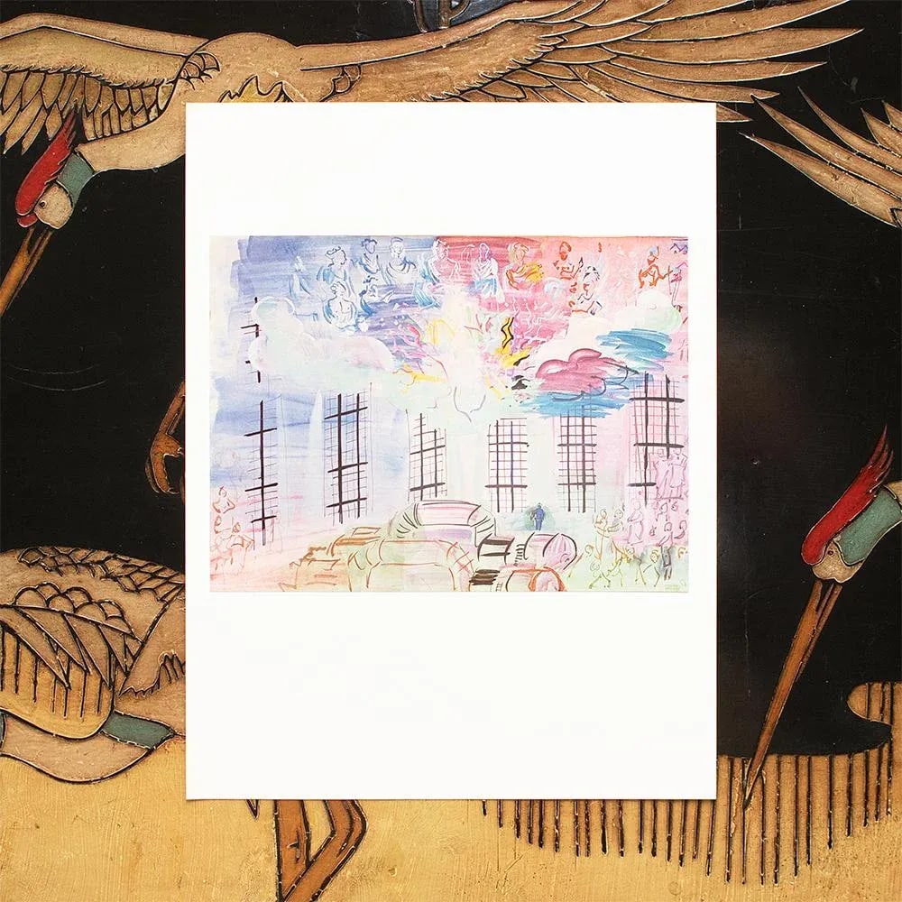 1970 After Raoul Dufy "Electricité", Full-Color Parisian Print - 3