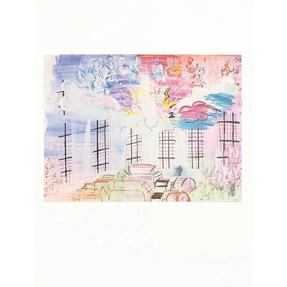1970 After Raoul Dufy "Electricité", Full-Color Parisian Print - 6