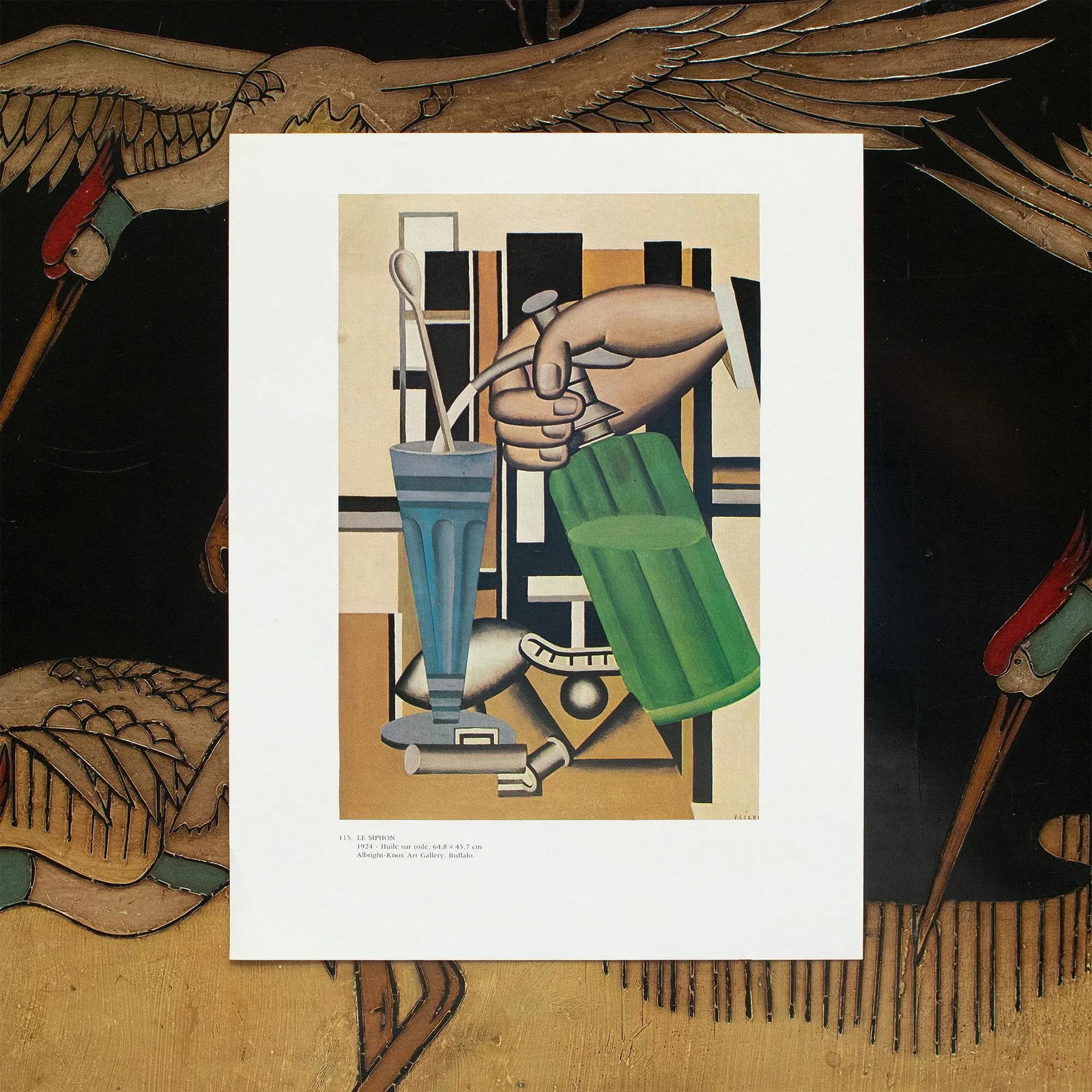 1990 After Fernand Leger "The Siphon", Full-Color Parisian Print - 7