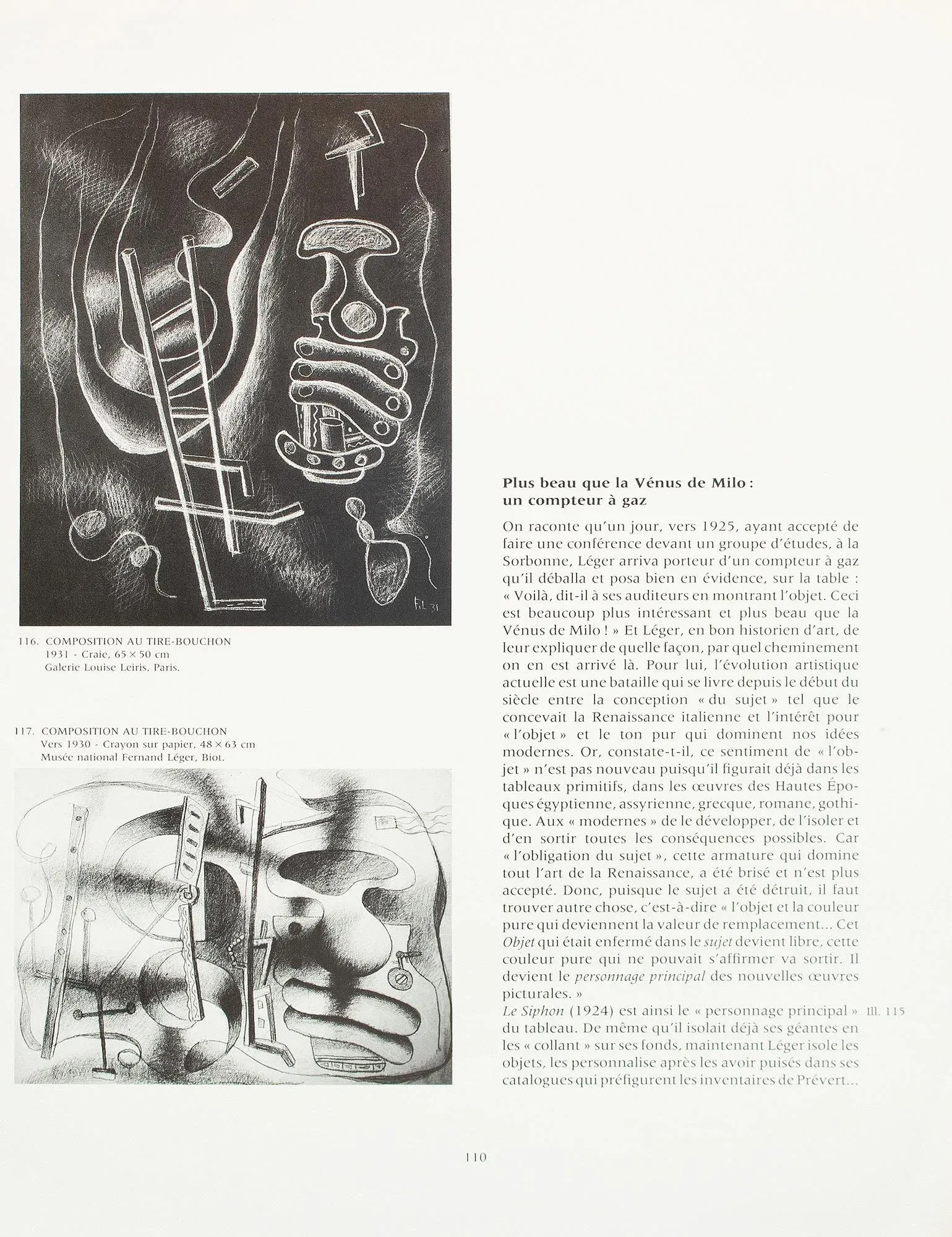 1990 After Fernand Leger "The Siphon", Full-Color Parisian Print - 8