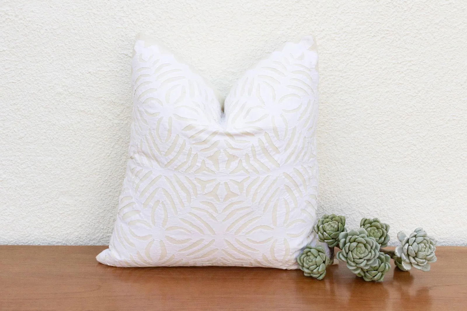 Lina Applique Pillow Cover - 7