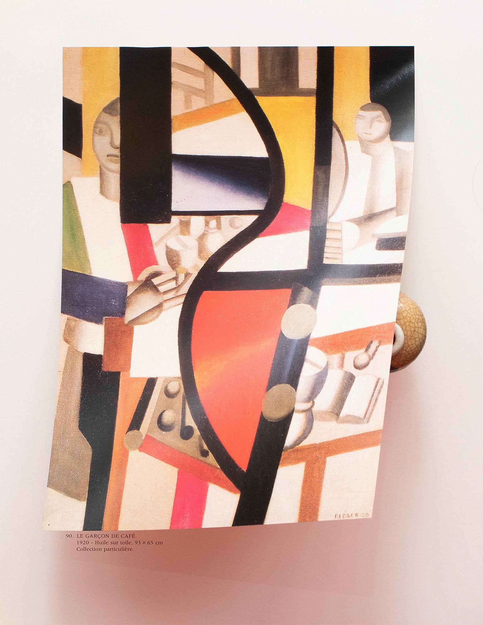 1990 After Fernand Leger "The Coffee Boy", Full-Color Parisian Print - 4