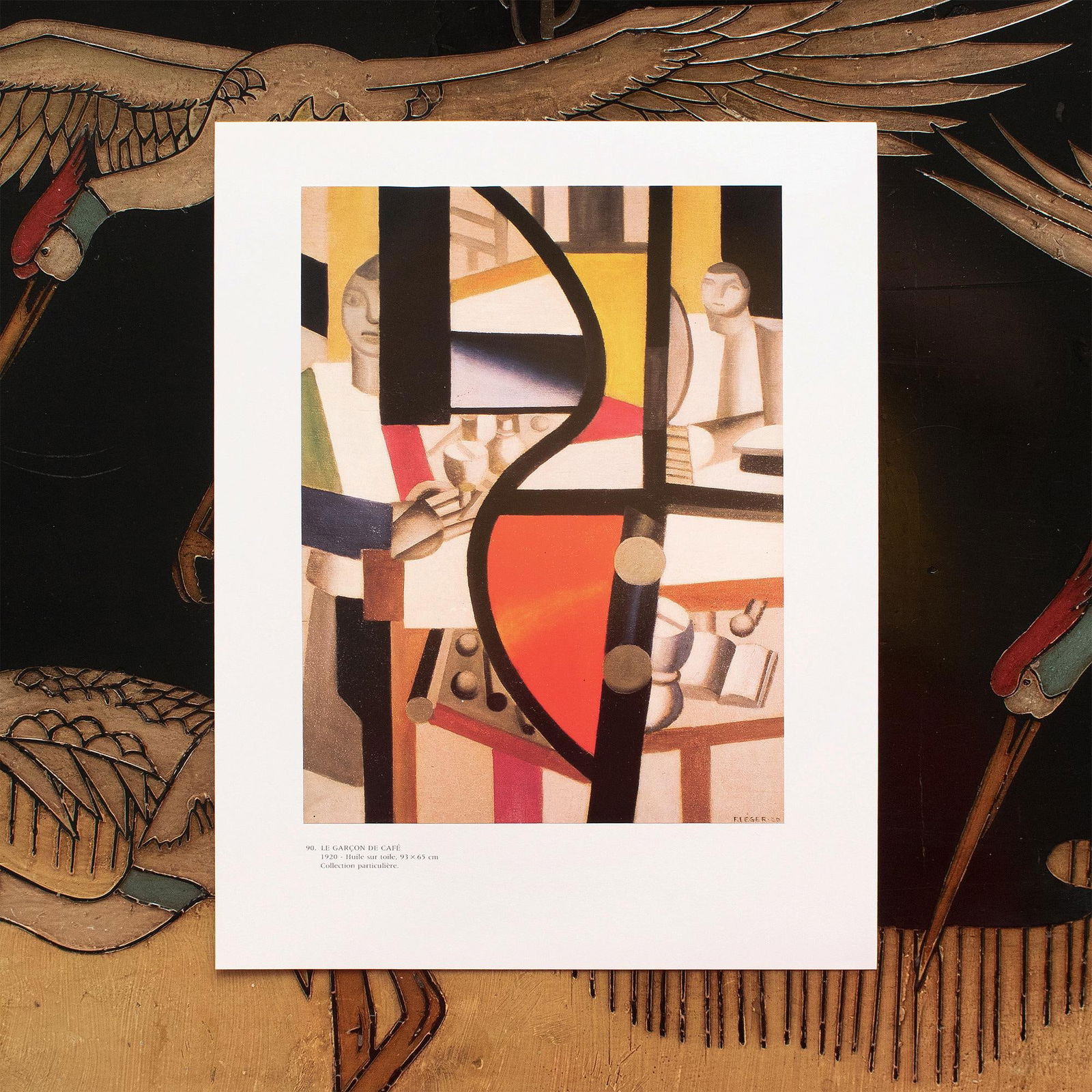 1990 After Fernand Leger "The Coffee Boy", Full-Color Parisian Print - 7