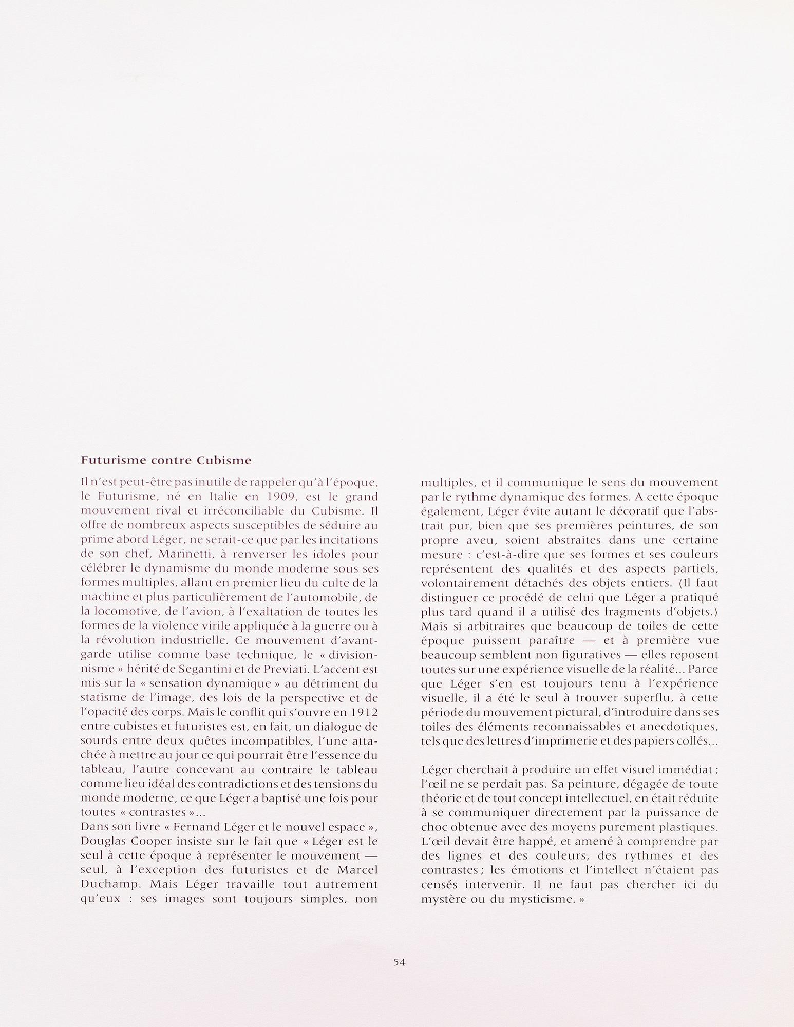 1990 After Fernand Leger "The Staircase (1913)", Full-Color Parisian Print - 6