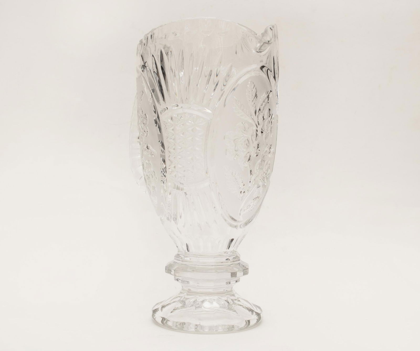European Crystal Large Vase or Pitcher, 1970s - 5