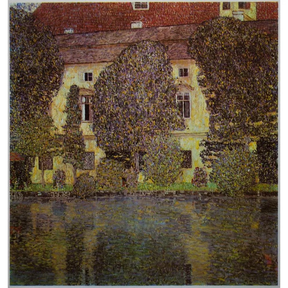 1964 After Gustav Klimt, "Portrait of Baroness Elisabeth Bachofen-Echt" Large Photogravure - 5