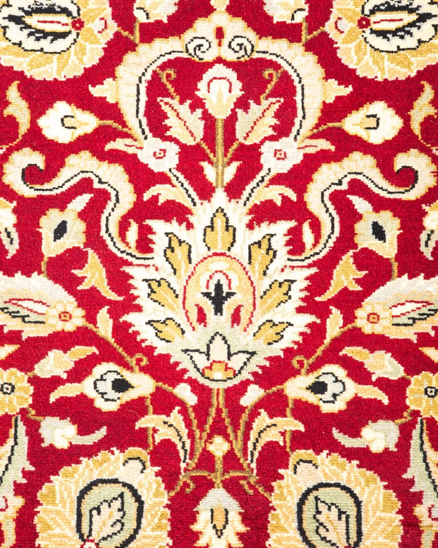 Mogul, One-of-a-Kind Hand-Knotted Area Rug - Red, 3' 1" x 5' 1" - 3