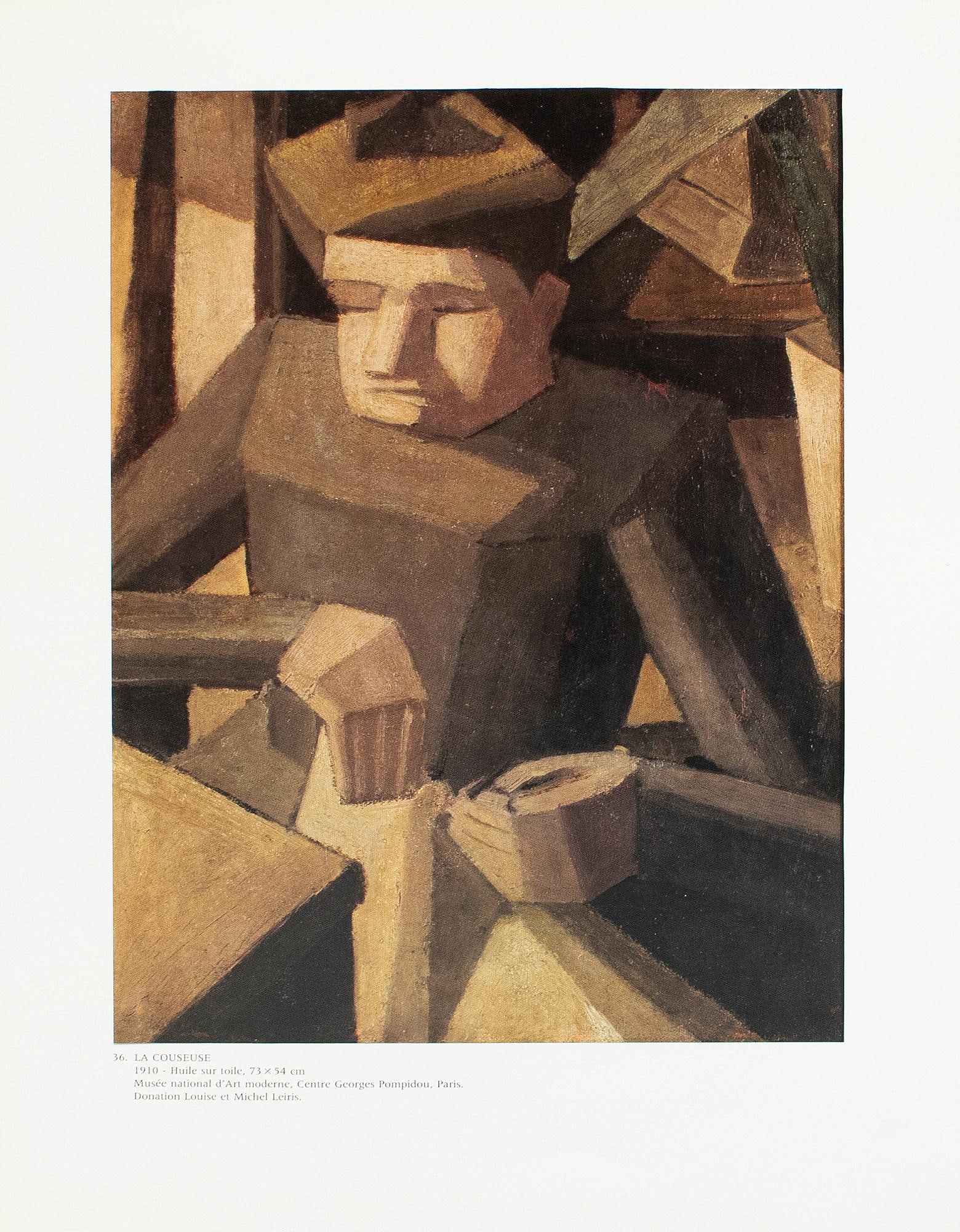 1990 After Fernand Leger "The Seamstress", Full-Color Parisian Print - 3