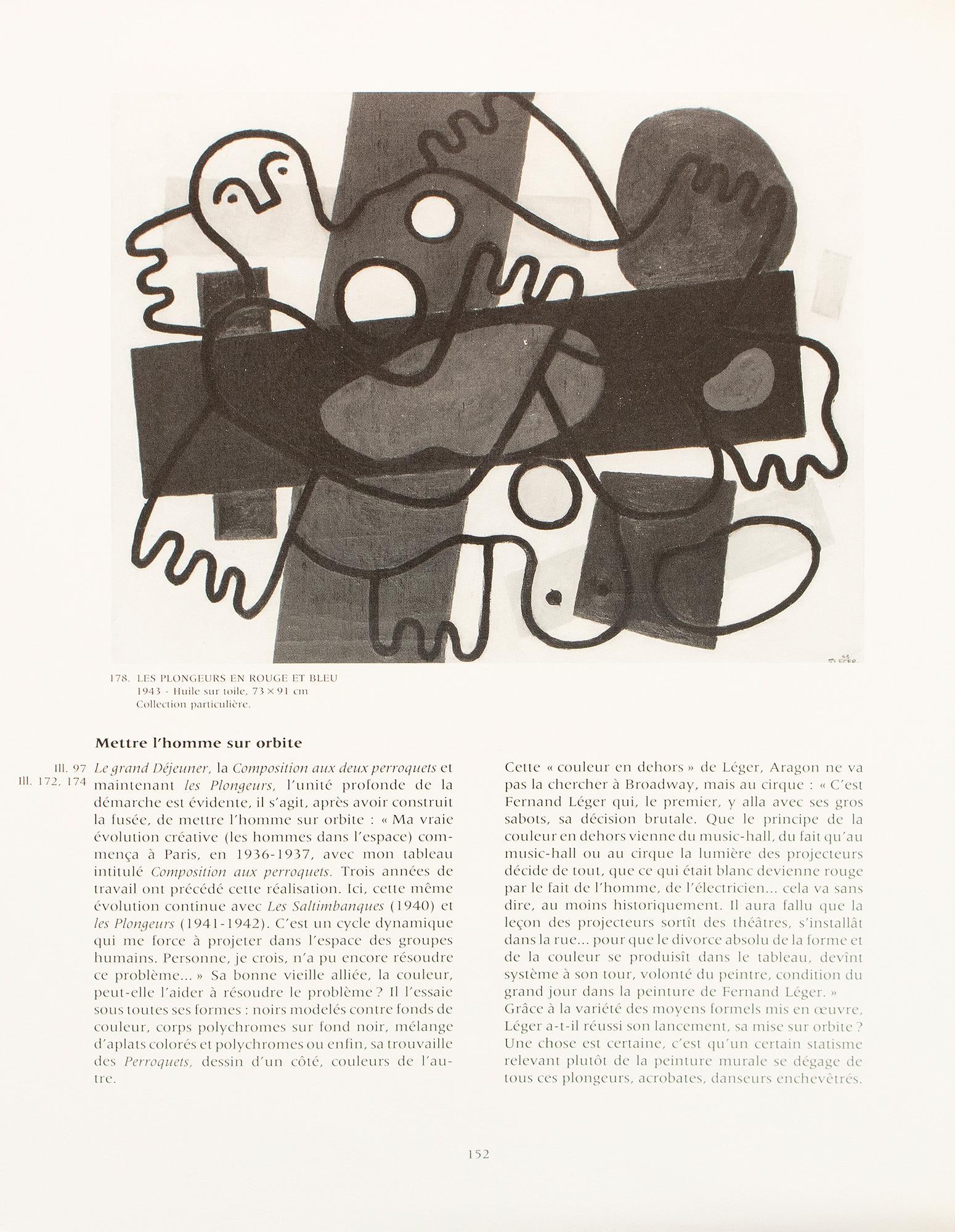 1990 After Fernand Leger "Dance", Full-Color Parisian Print - 5