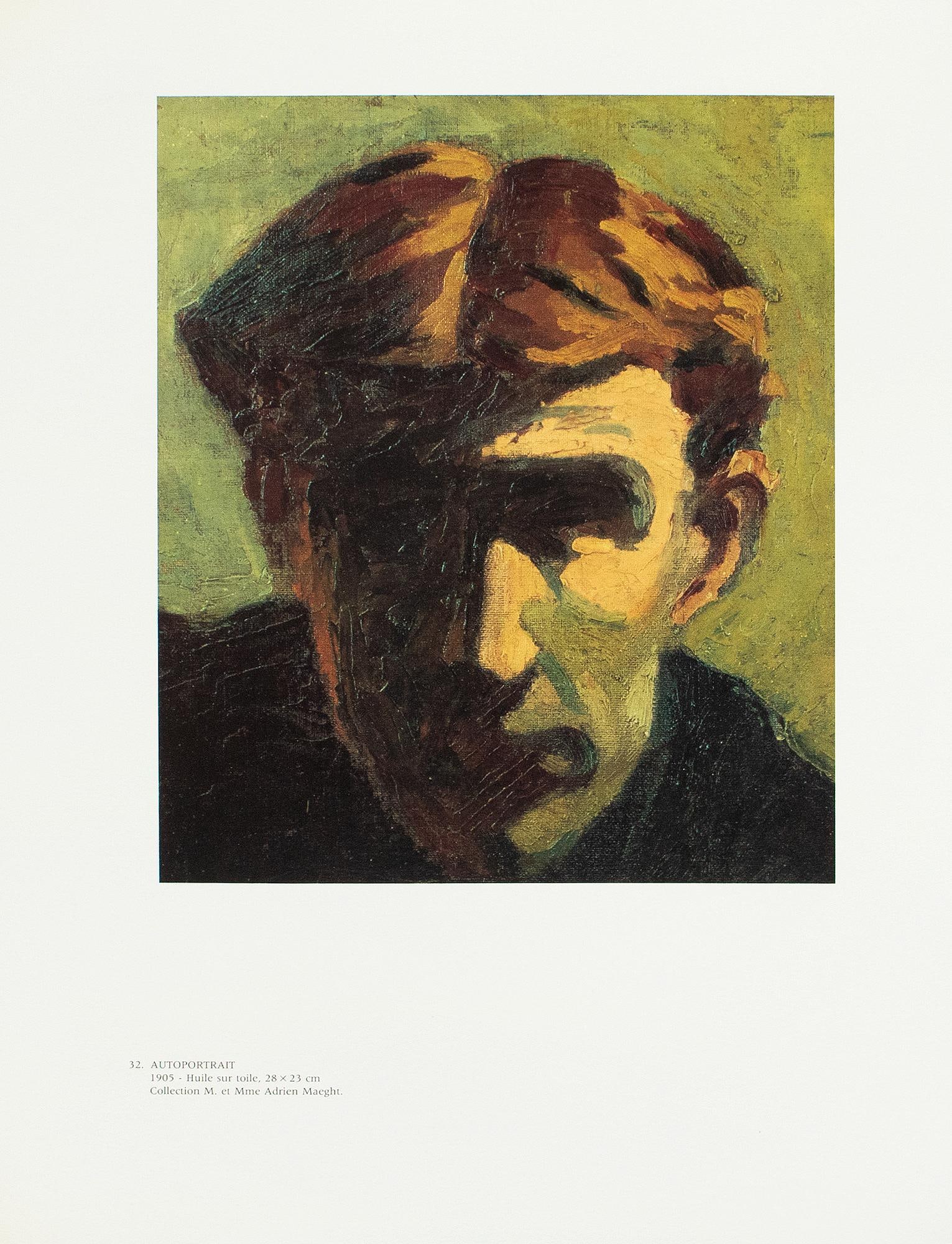 1990 After Fernand Leger "Self-Portrait", Full-Color Parisian Print - 3