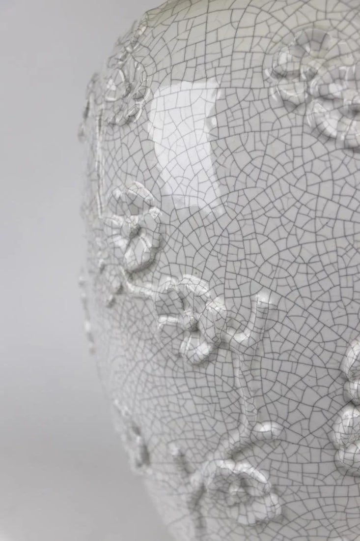 Craquelure Glaze Chinese Style Table Lamp - 10