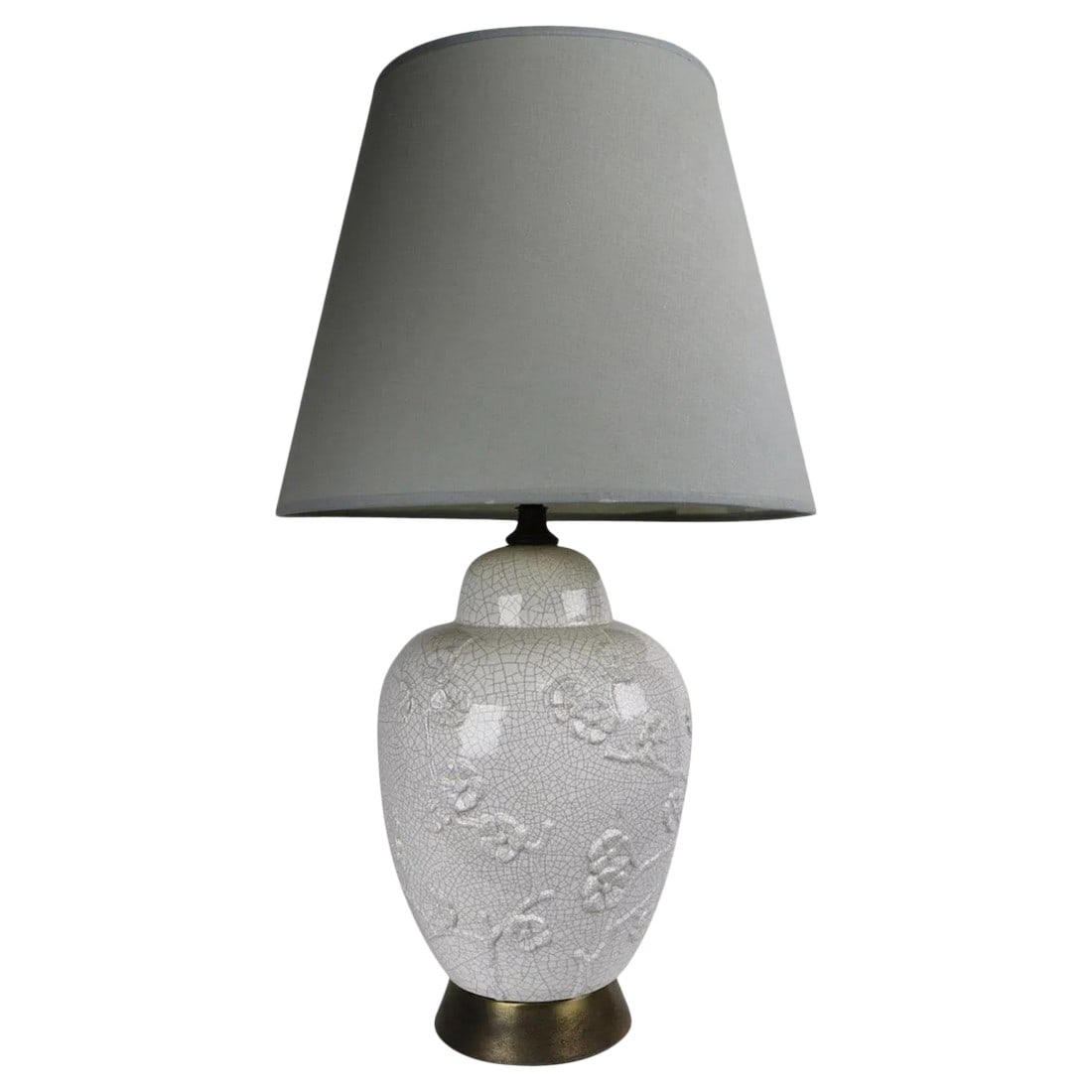 Craquelure Glaze Chinese Style Table Lamp (1 of 13)