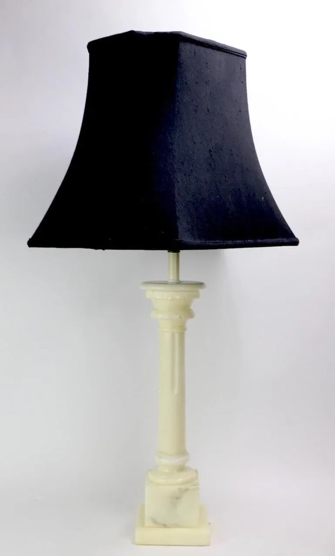 Classical Marble Column Table Lamp - 3