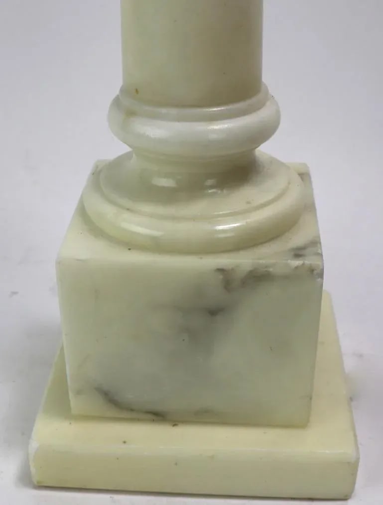 Classical Marble Column Table Lamp - 9
