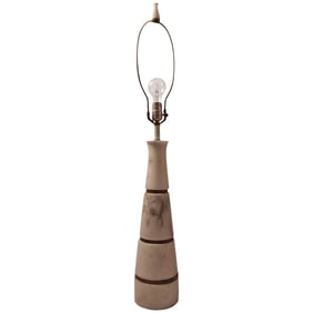 Modernist Italian Marble Lamp